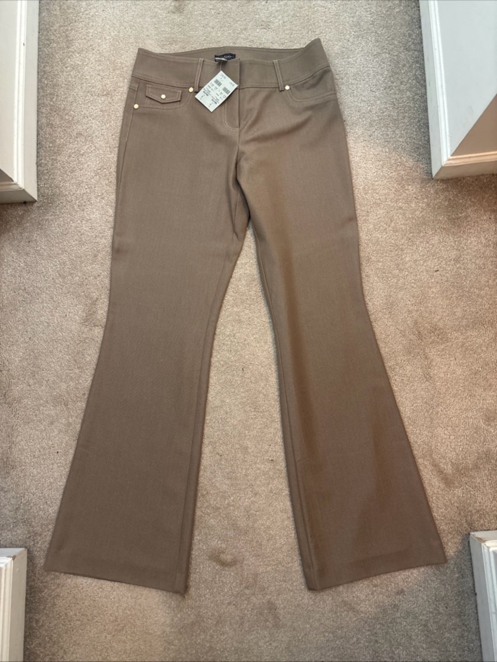 Women’s Cache Camel/brown/bronze Pants NWT Brand New Size 12 Retail $98